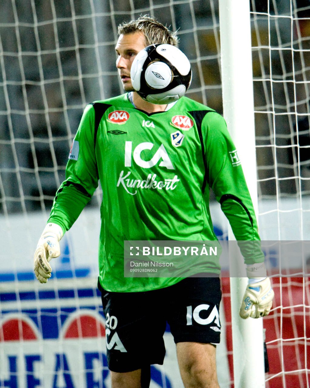 Fotboll, Allsvenskan, Magnus Bahne, målvakt, Halmstad