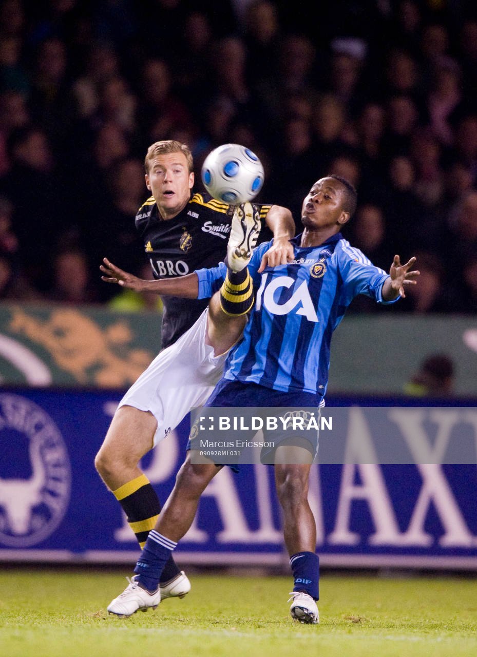 Per Karlsson, AIK och Boyd Mwila, Djurgården