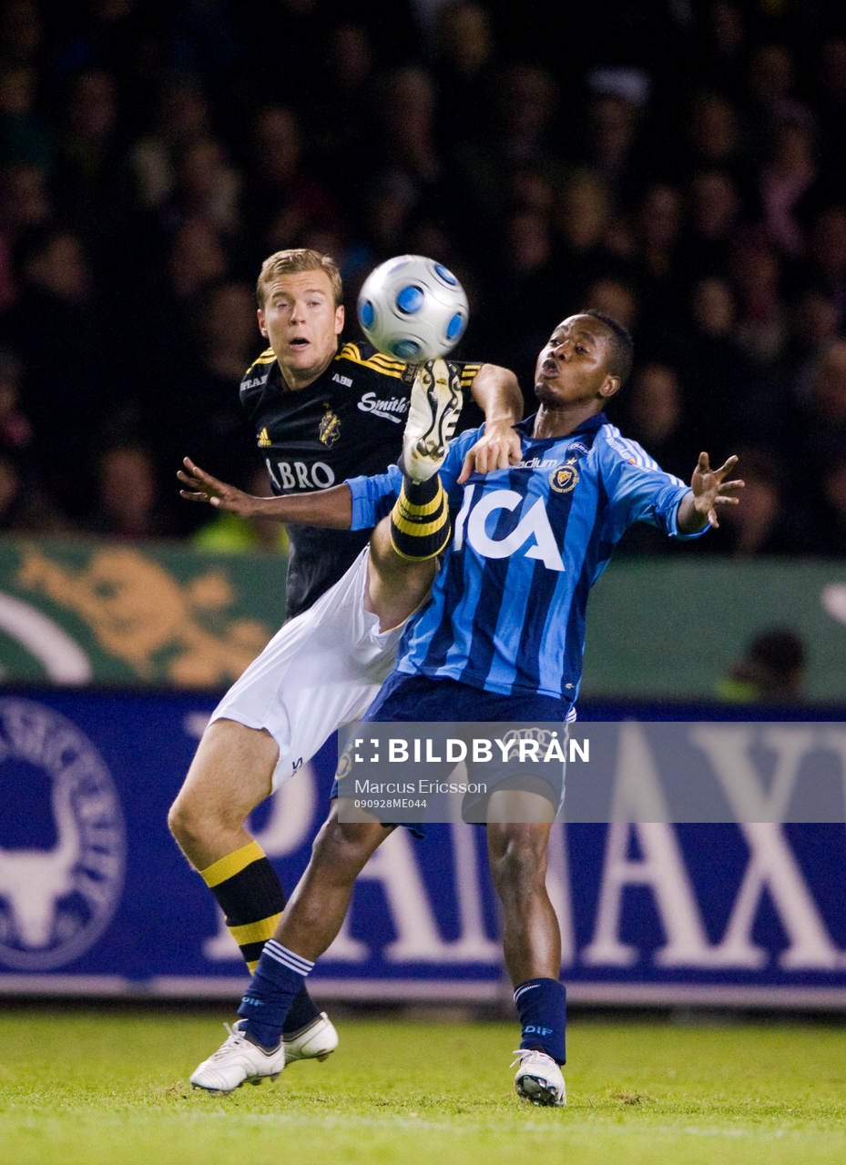 Per Karlsson, AIK och Boyd Mwila, Djurgården