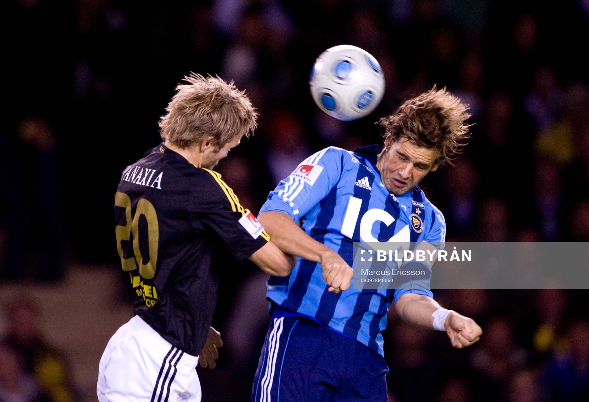 Jos Hooiveld, AIK och Mikael Dahlberg, Djurgården