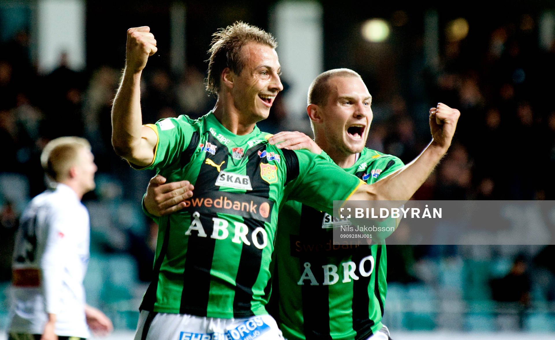 Pär Ericsson, Richard Spong, GAIS jubel