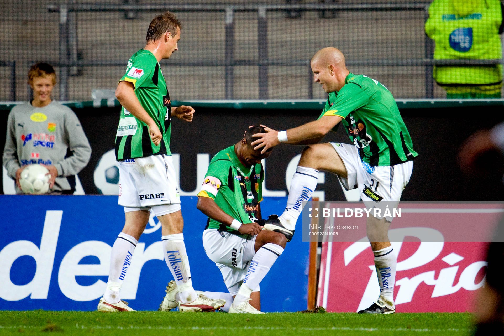 Pär Ericsson, Wanderson do Carmo, Mattias Lindström, GAIS