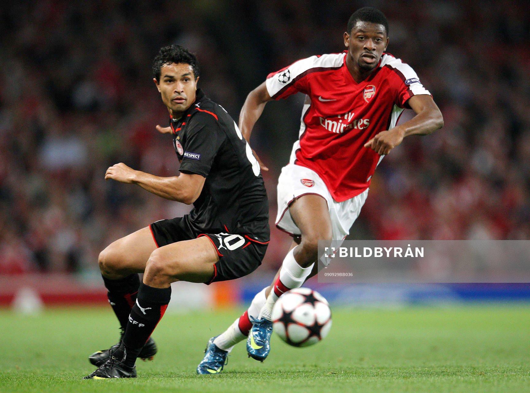 Dudu, Olympiakos och Abou Diaby, Arsenal