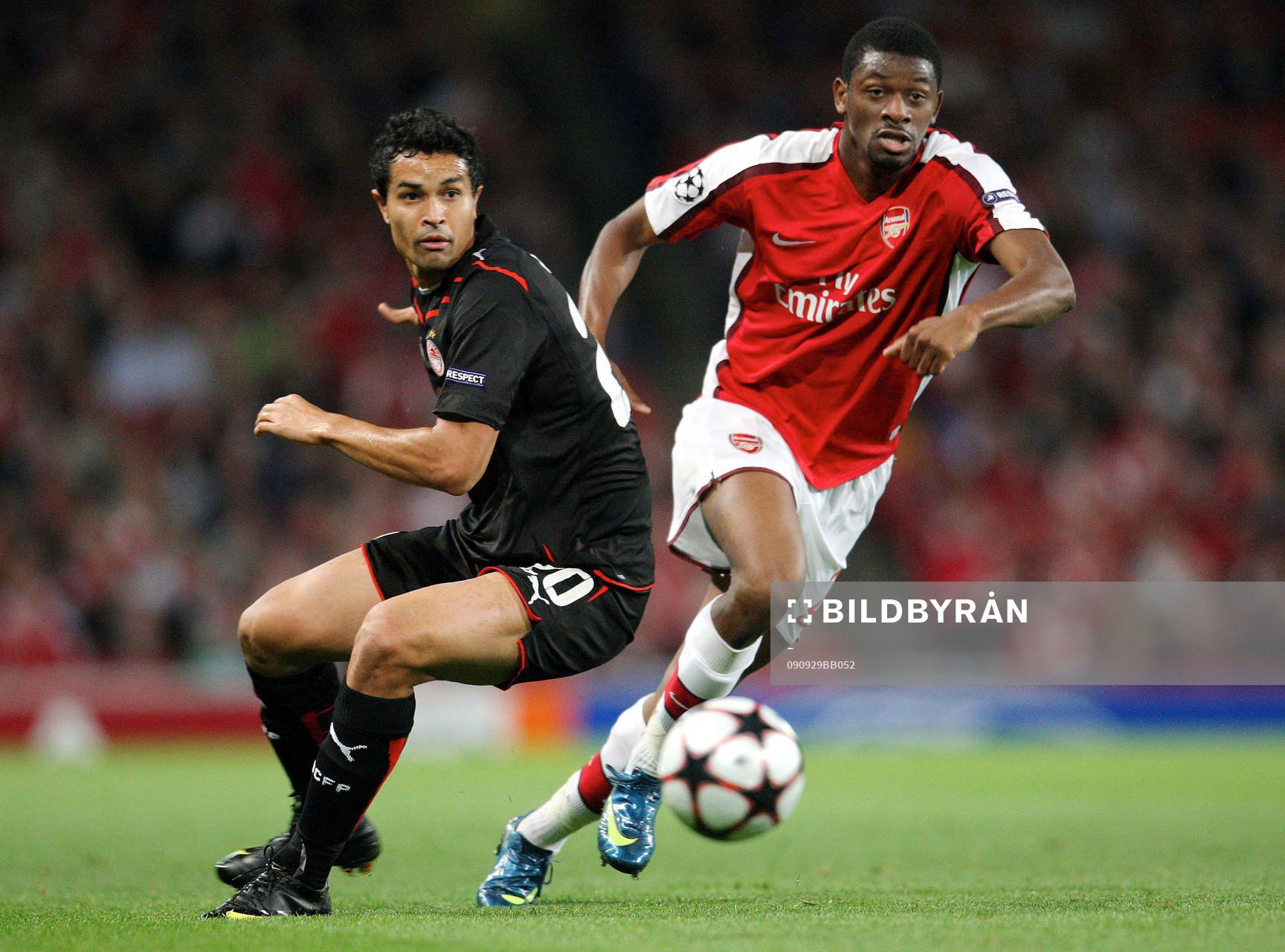 Dudu, Olympiakos och Abou Diaby, Arsenal