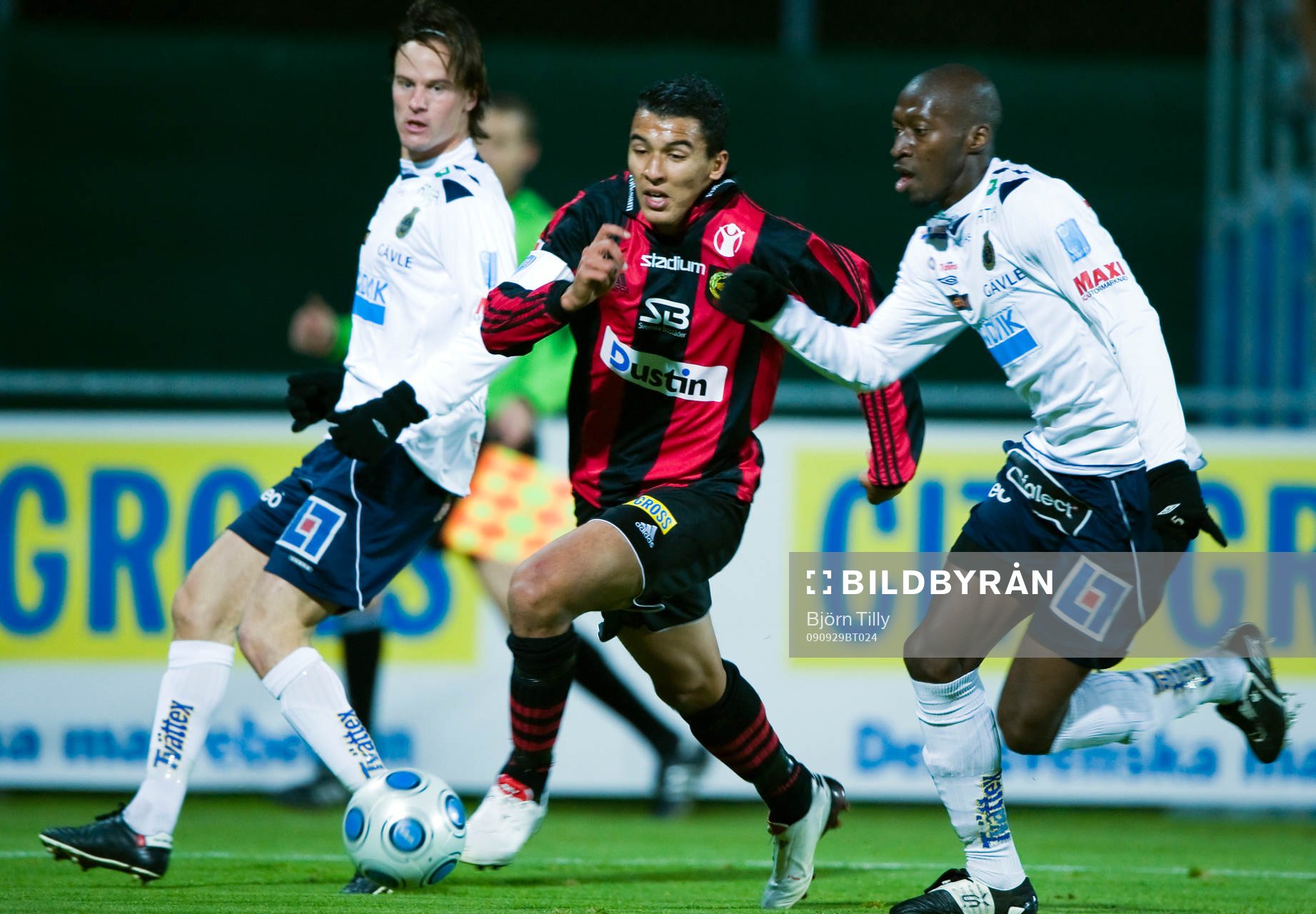 Nabil Bahoui, Brommapojkarna, gjorde segermålet 1-0