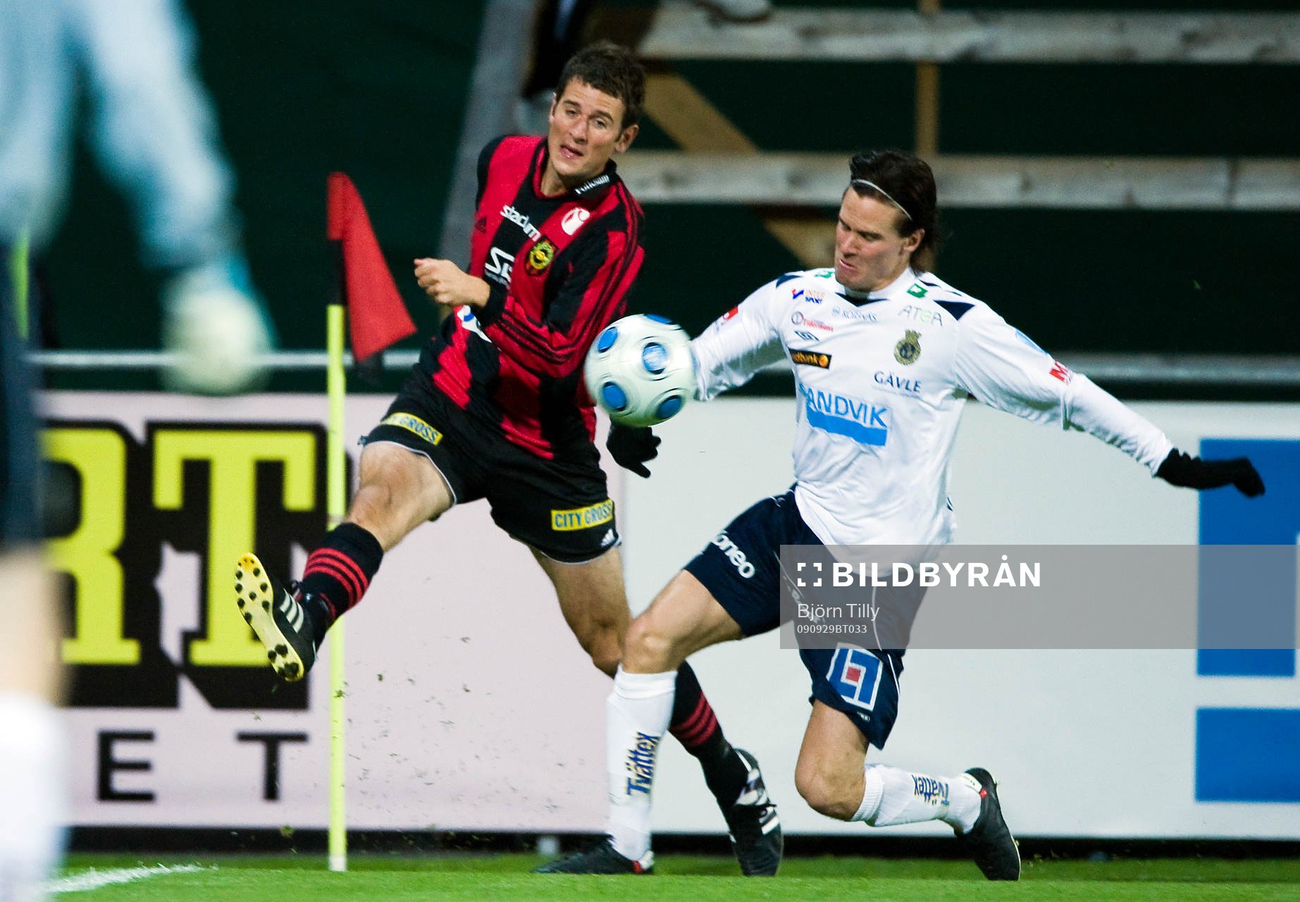 Olof Guterstam, Brommapojkarna och Andreas Dahlén, Gefle