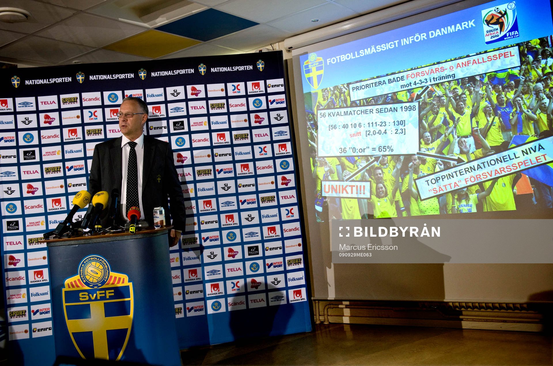 Fotboll, Presskonferens, Svenska Fotbollförbundet, Sverige