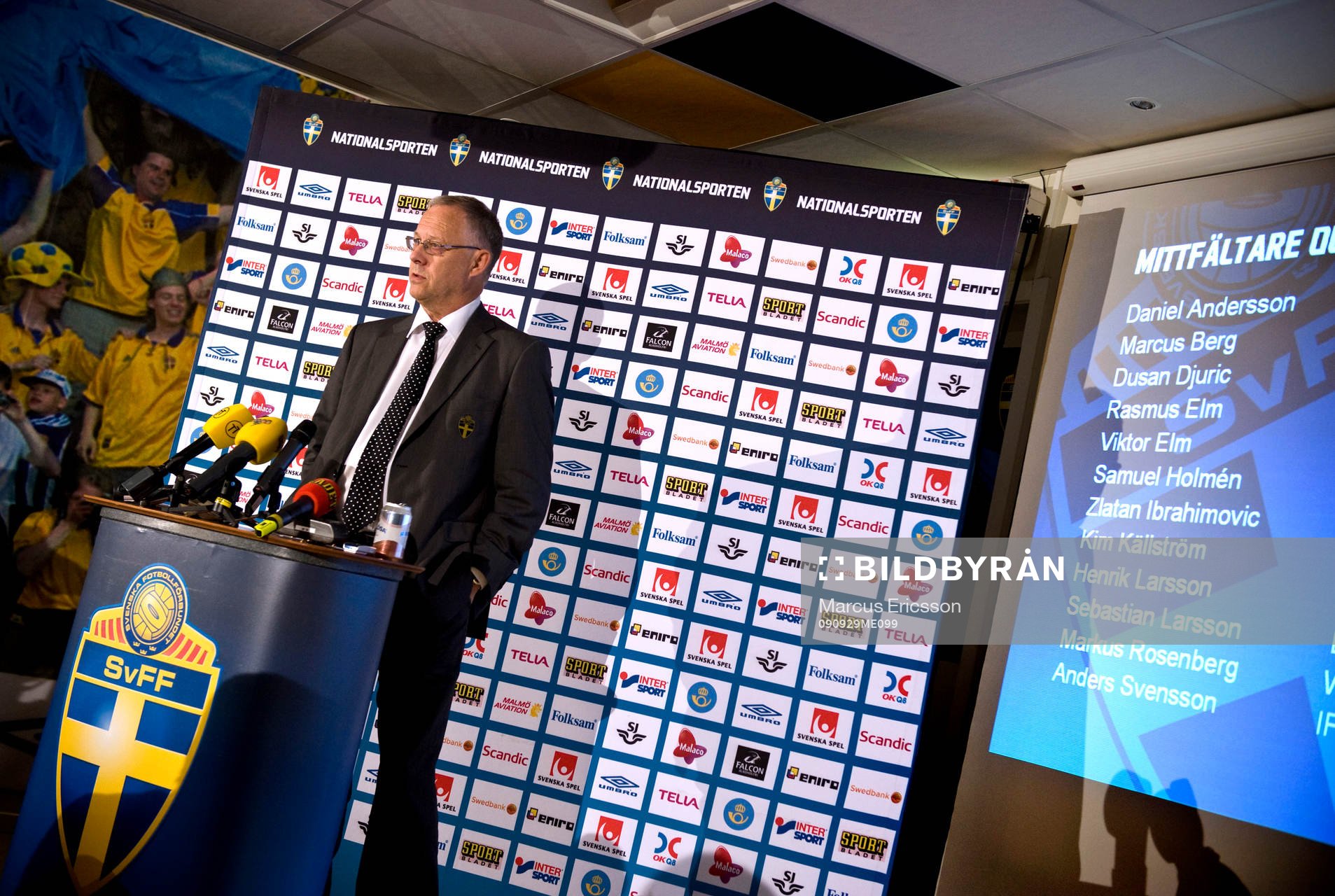 Fotboll, Presskonferens, Svenska Fotbollförbundet, Sverige