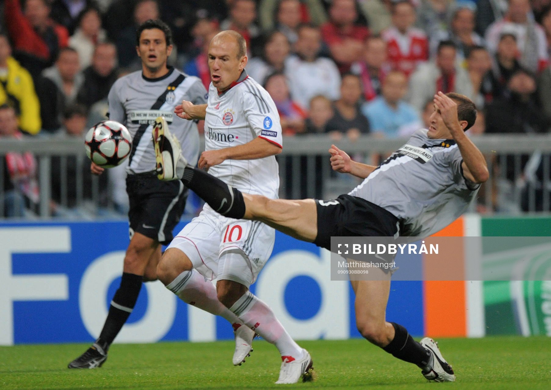  Arjen Robben, Bayern och Giorgio Chiellini, Juventus.