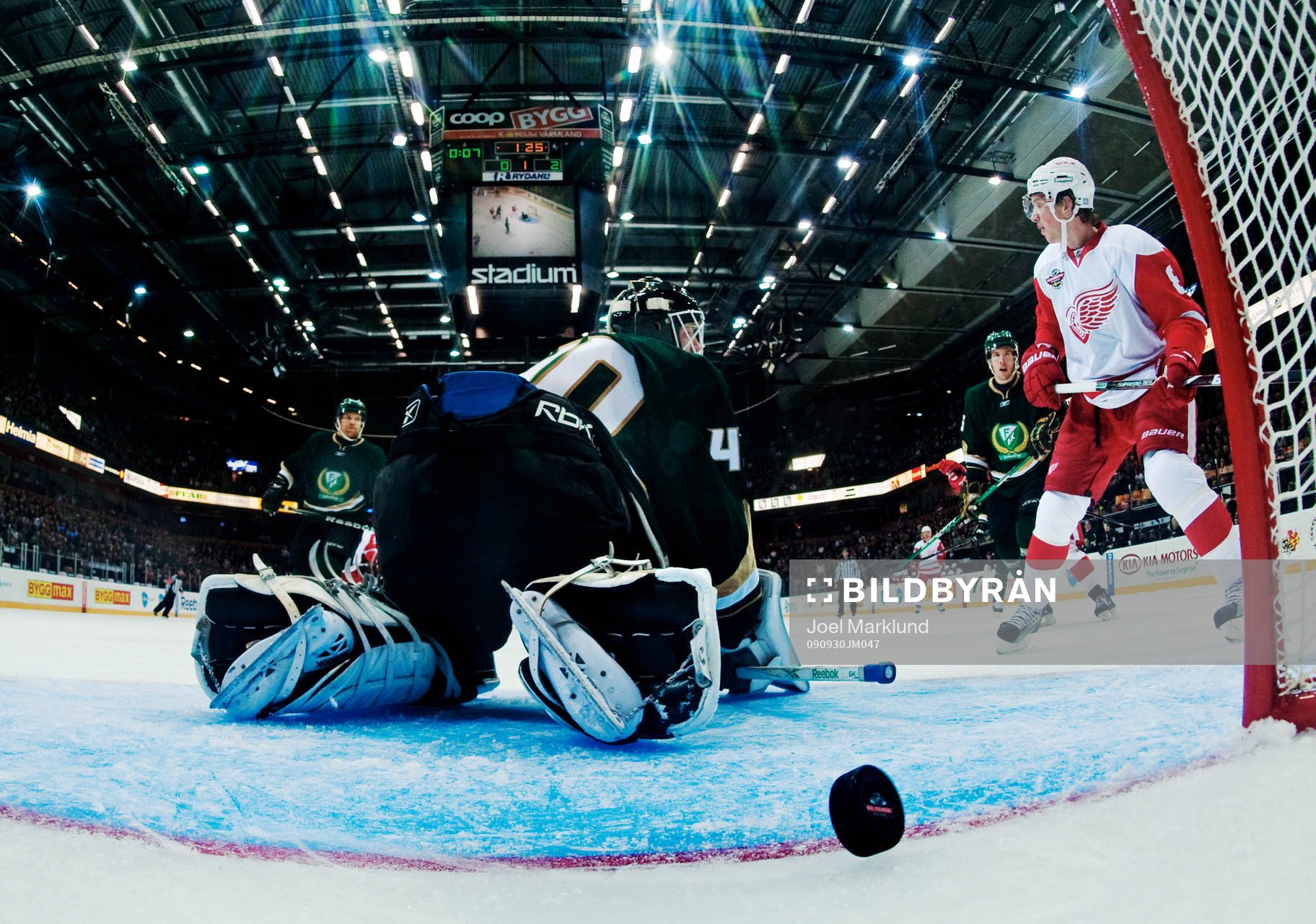 Ishockey, NHL Premiere Challenge, Färjestad - Detroit Red
