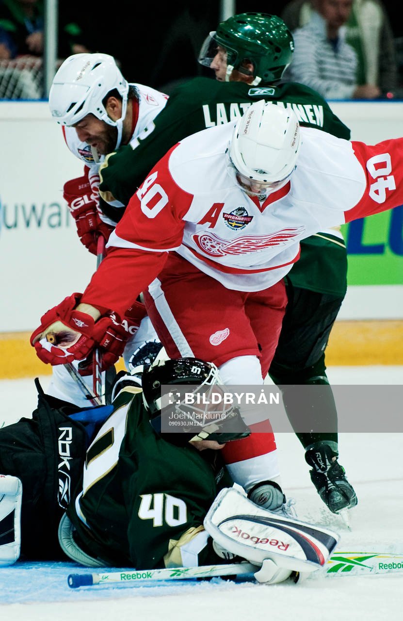 Ishockey, NHL Premiere Challenge, Färjestad - Detroit Red