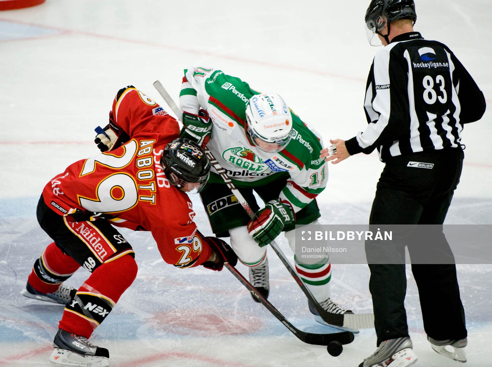Mattias Sjögren, Rögle och Chris Abbott, Luleå och