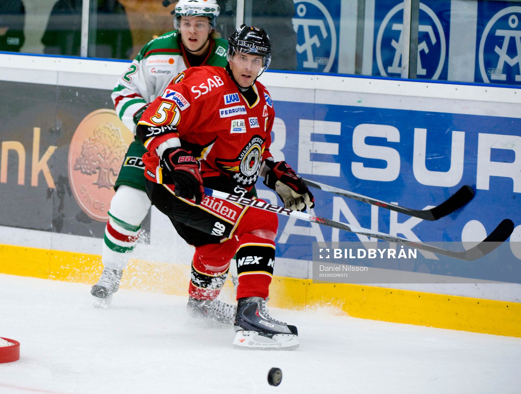 Tommy Enström, Rögle och Emil Lundberg, Luleå