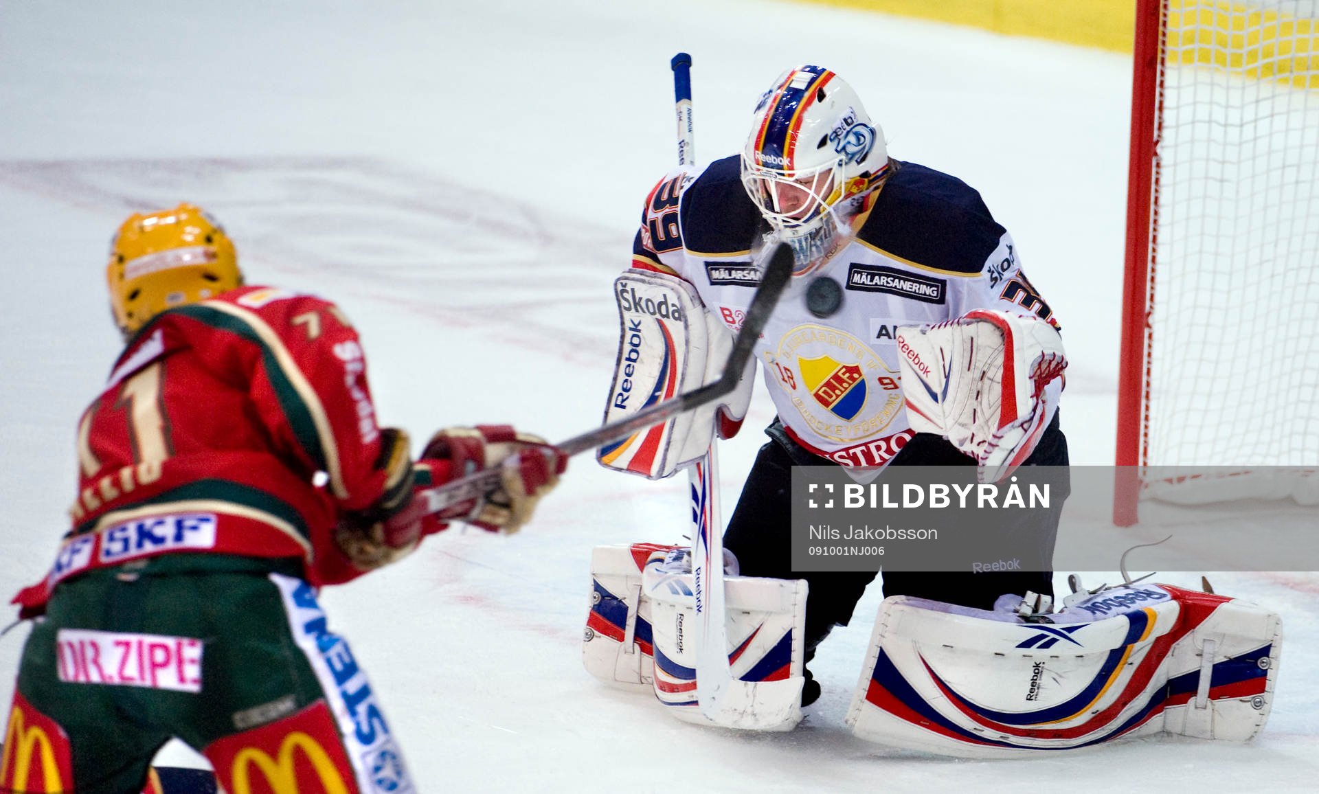 Tomi Kallio, Frölunda skjuter, Stefan Ridderwall,