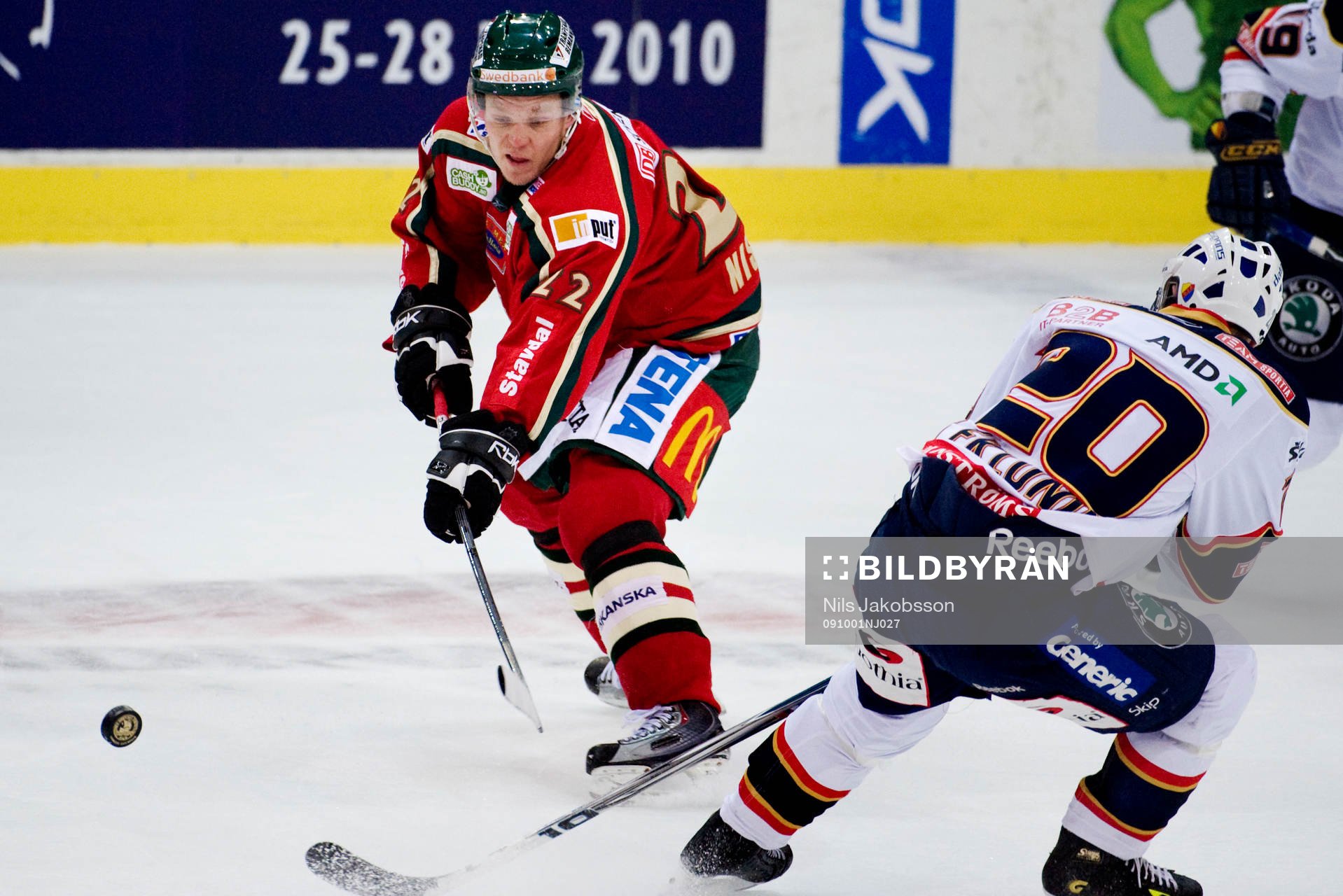 Janne Niskala, Frölunda, Christian Eklund, Djurgården