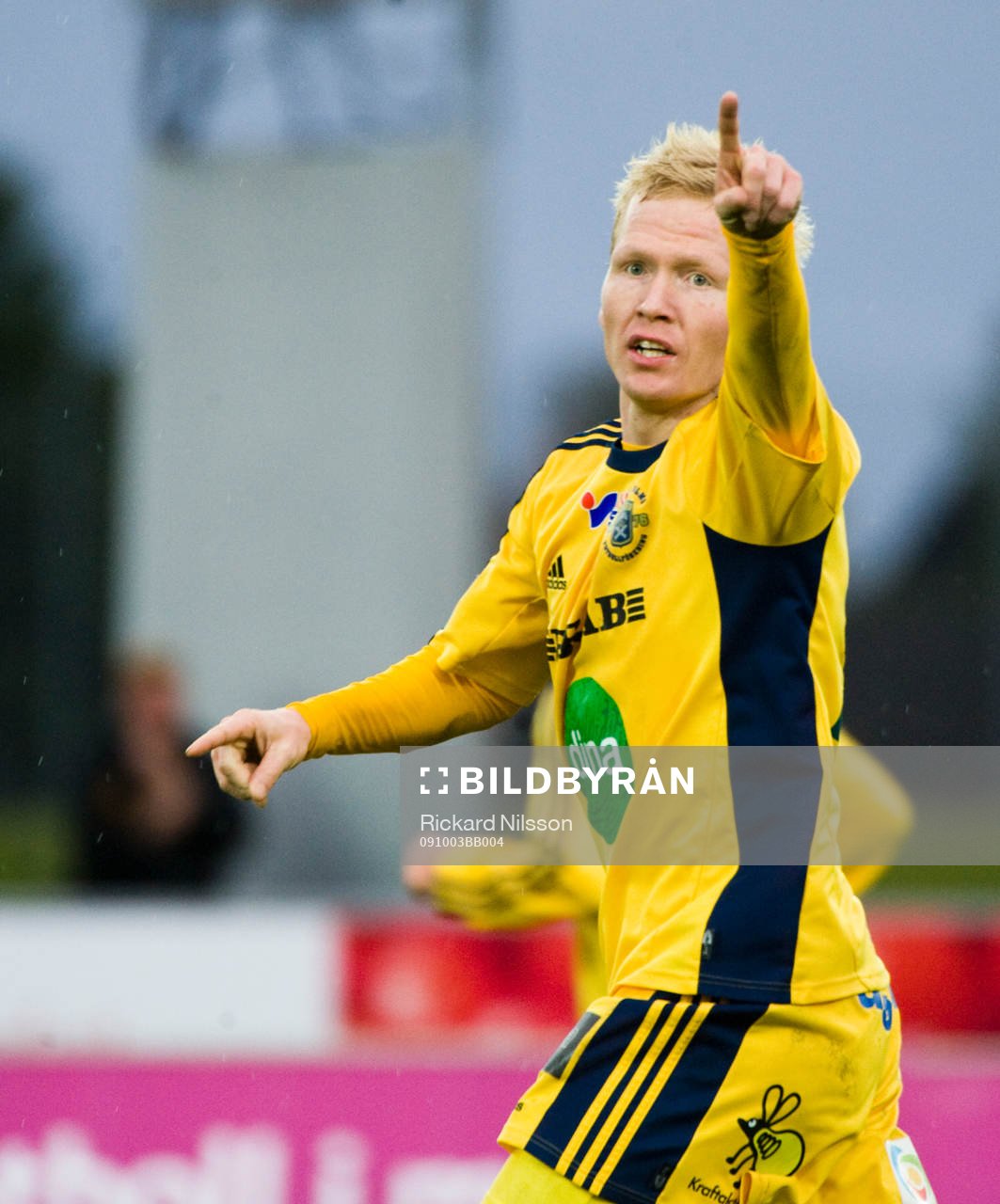  Mattias Adelstam, Ängelholm, jubel.