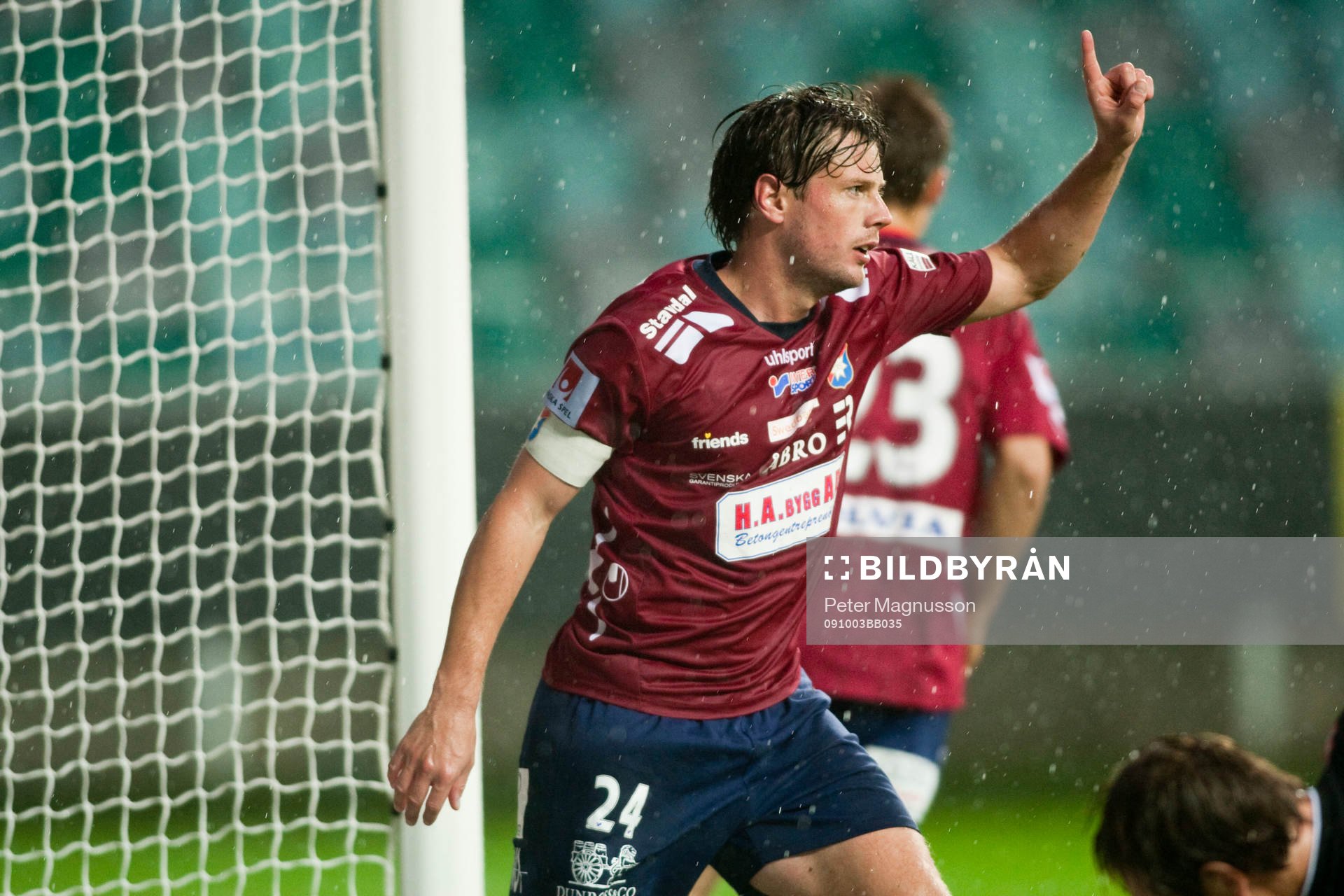 Sebastian Johansson, Örgryte, jubel