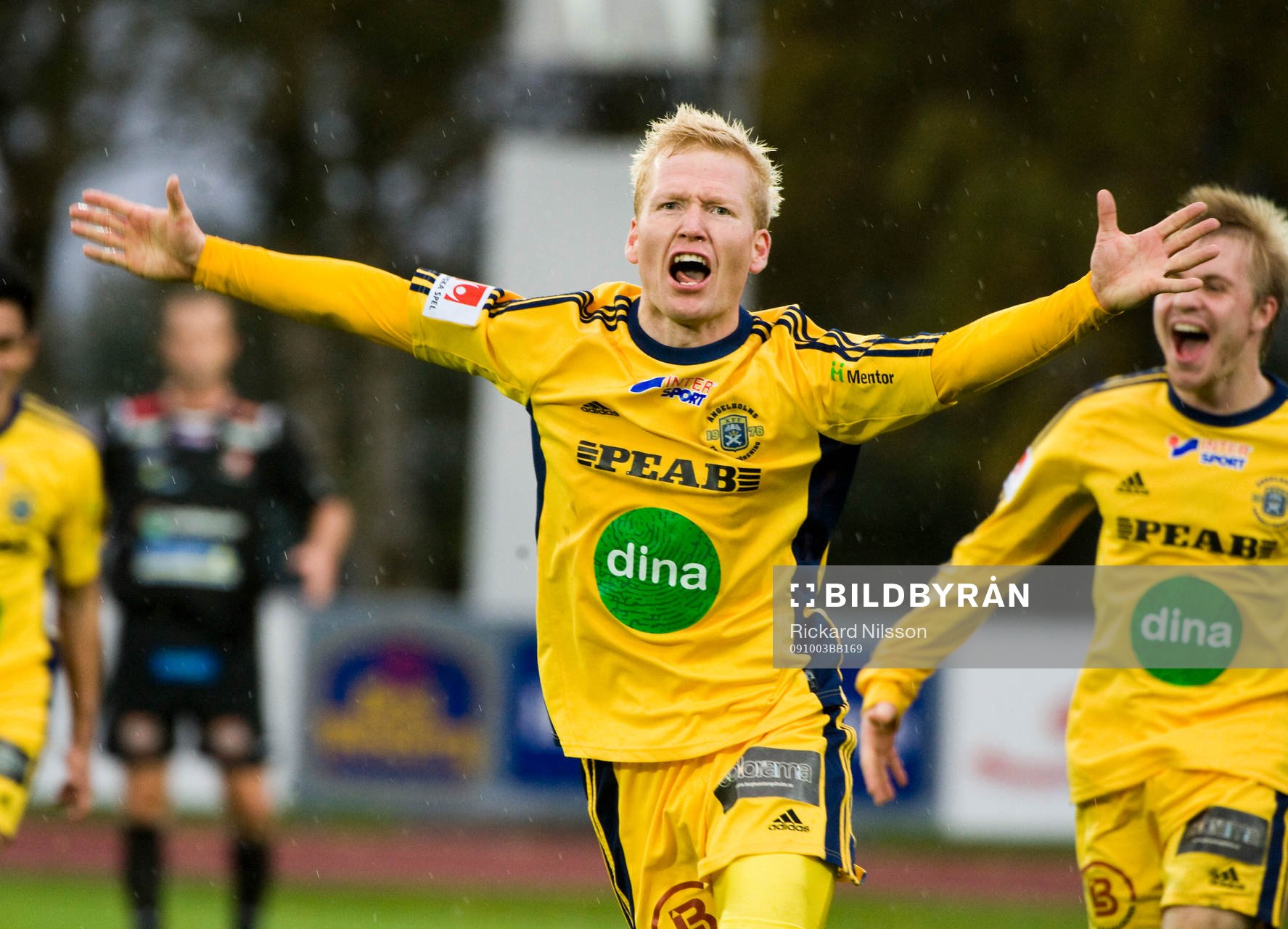  Mattias Adelstam, jubel.
