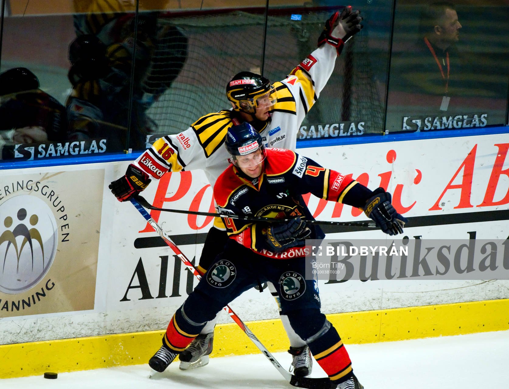 Sebastian Lauritzen, Brynäs och Marcus Nilson, Djurgården