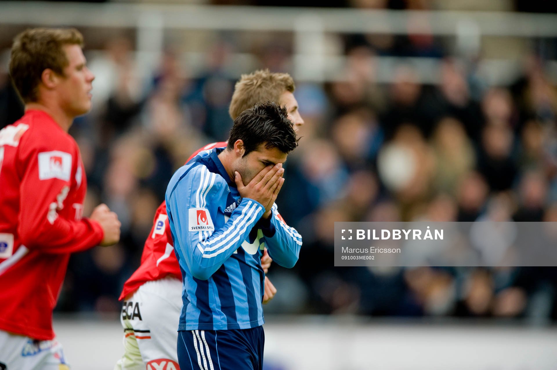 Christer Youssef, Djurgården missar målet, depp,