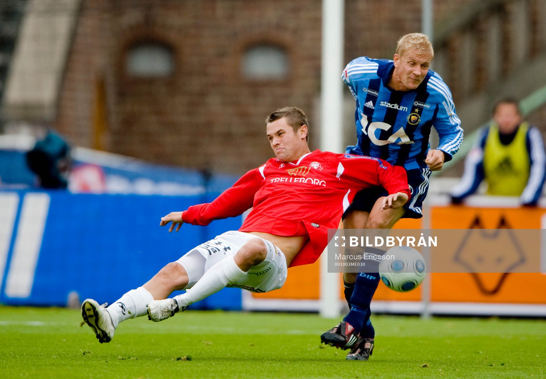 Joakim Sjöhage, Trelleborg coh Toni Kuivasto, Djurgården