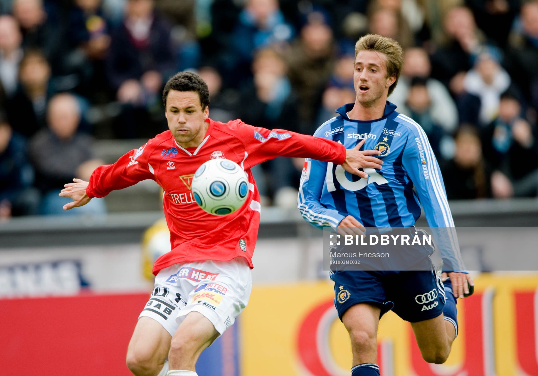  Jens Sloth, Trelleborg och Philip Hellquist, Djurgården
