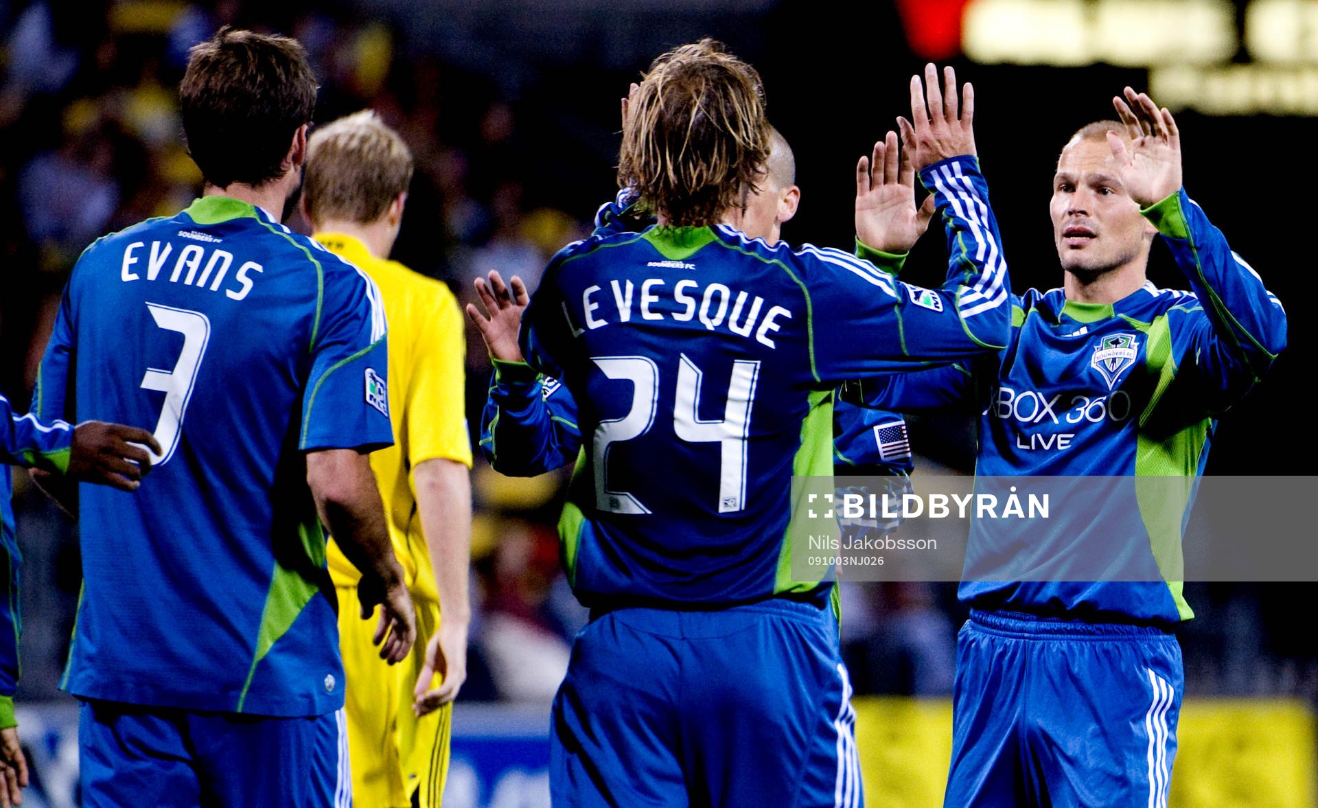 Fredrik Ljungberg, Seattle Sounders, jubel