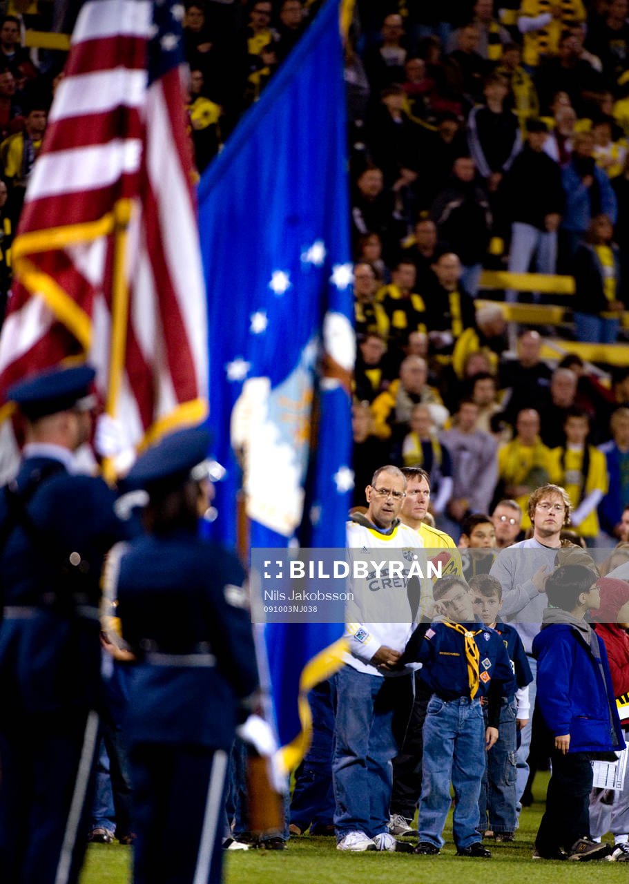 scout, honnör, flagga, nationalsång, fana, USA, patriotism