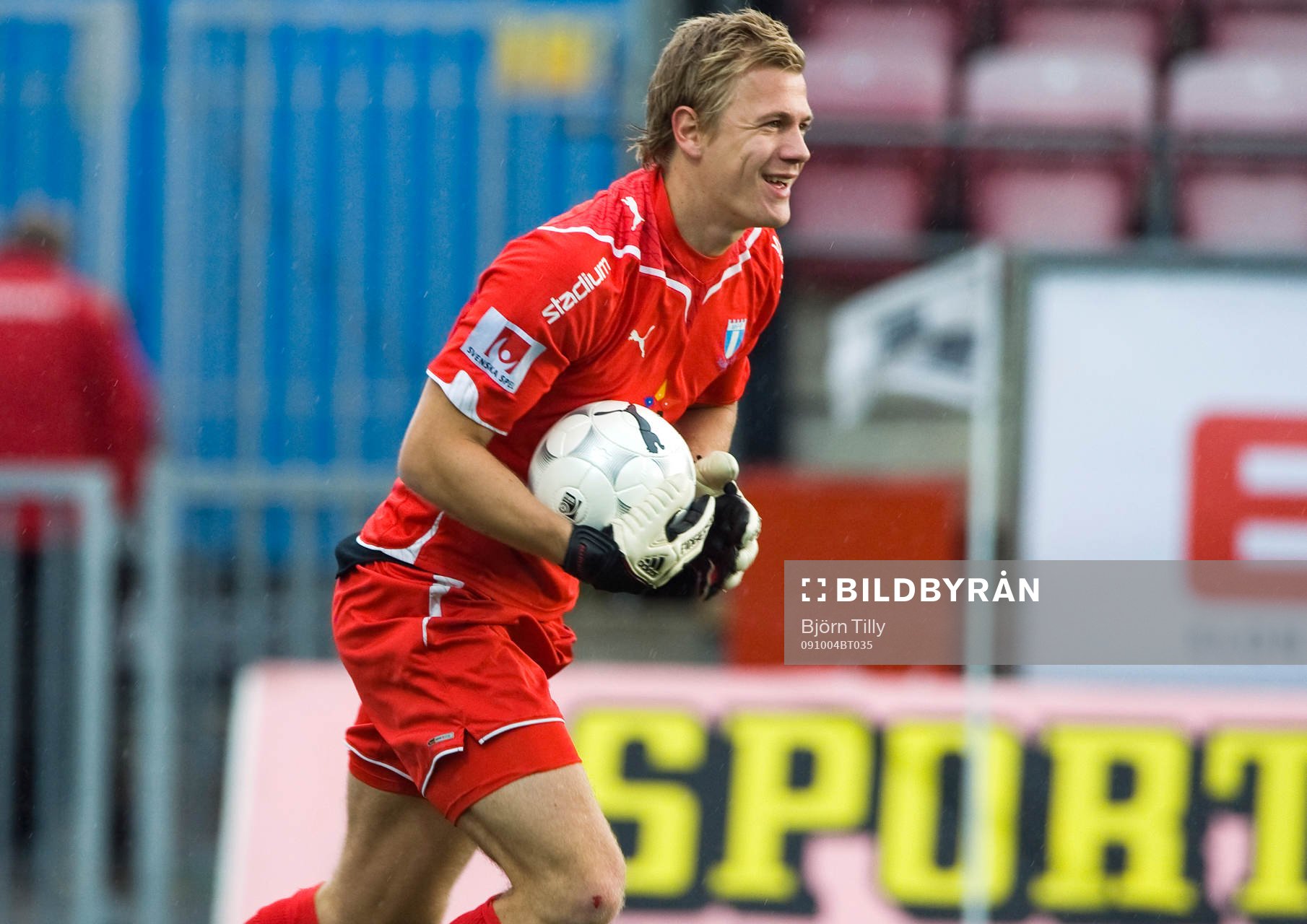 Johan Dahlin, målvakt