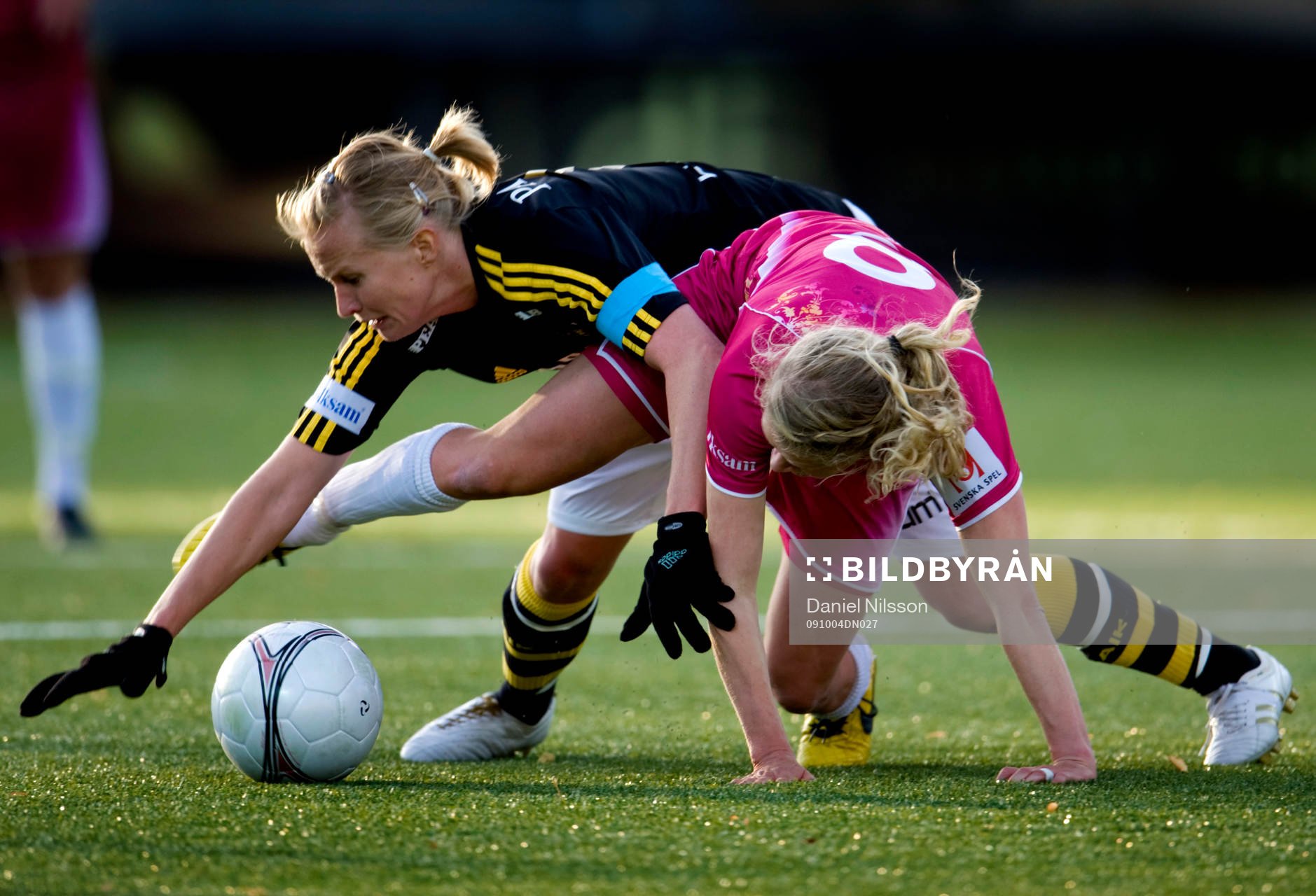 Anne Mäkinen, AIK och Frida Nordin, Ldb