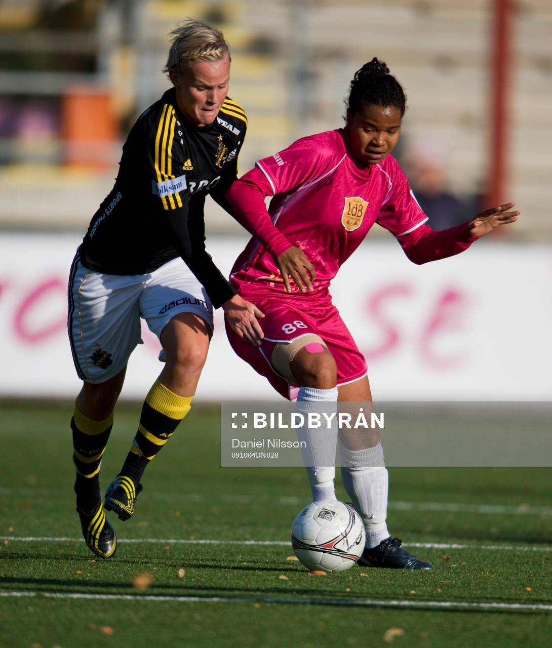 Renata Costa, Ldb och Annica Sjölund, AIK