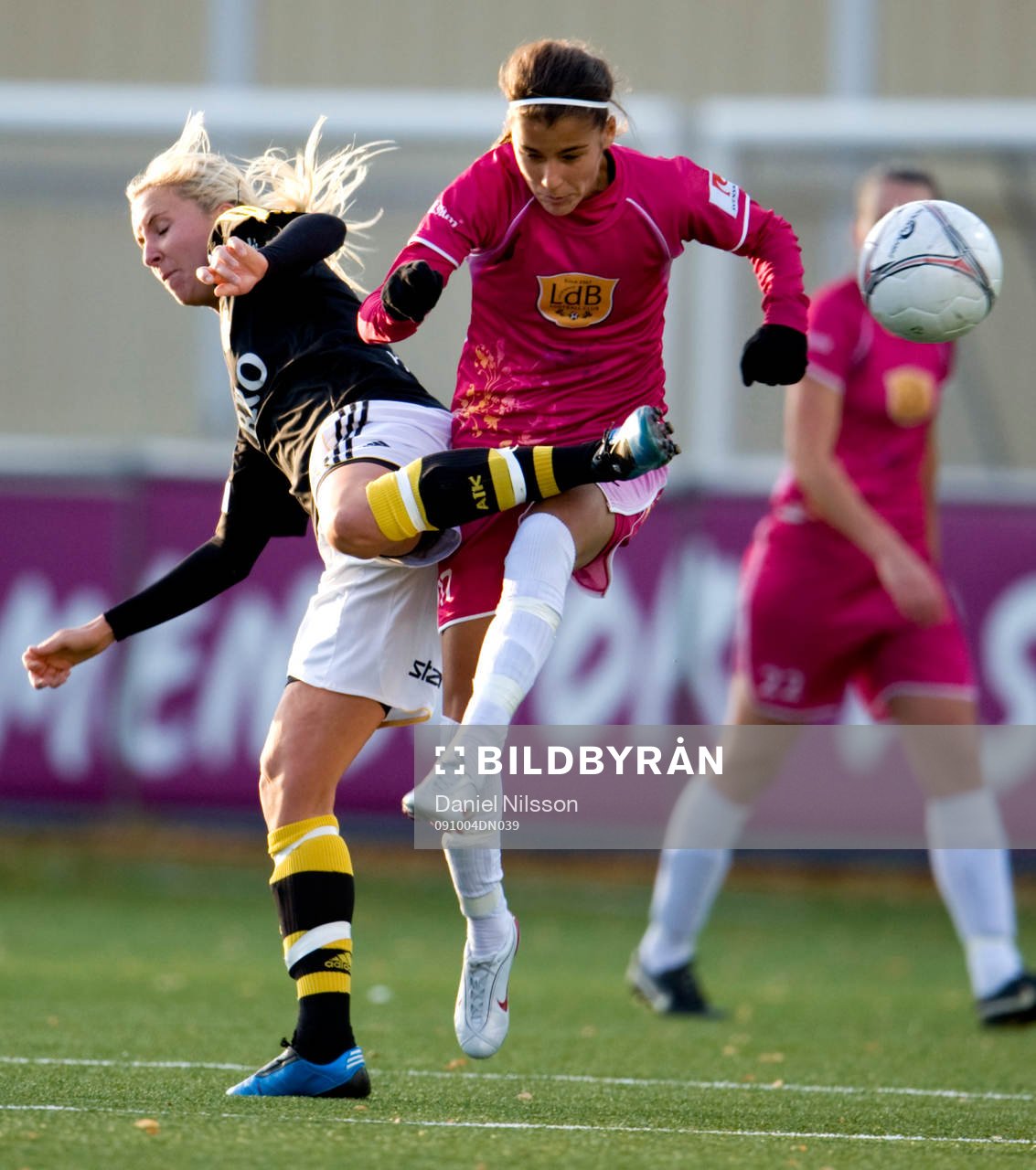 Louise Fors, AIK och Aylin Yaren, Ldb