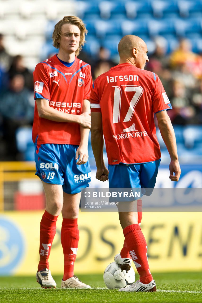 Rasmus Jönsson och Henrik Larsson