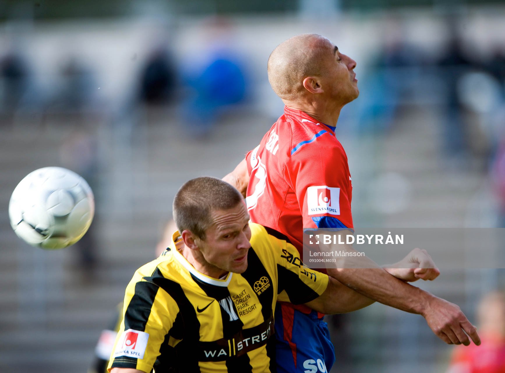 Henrik Larsson nickduell med Mattias Östberg