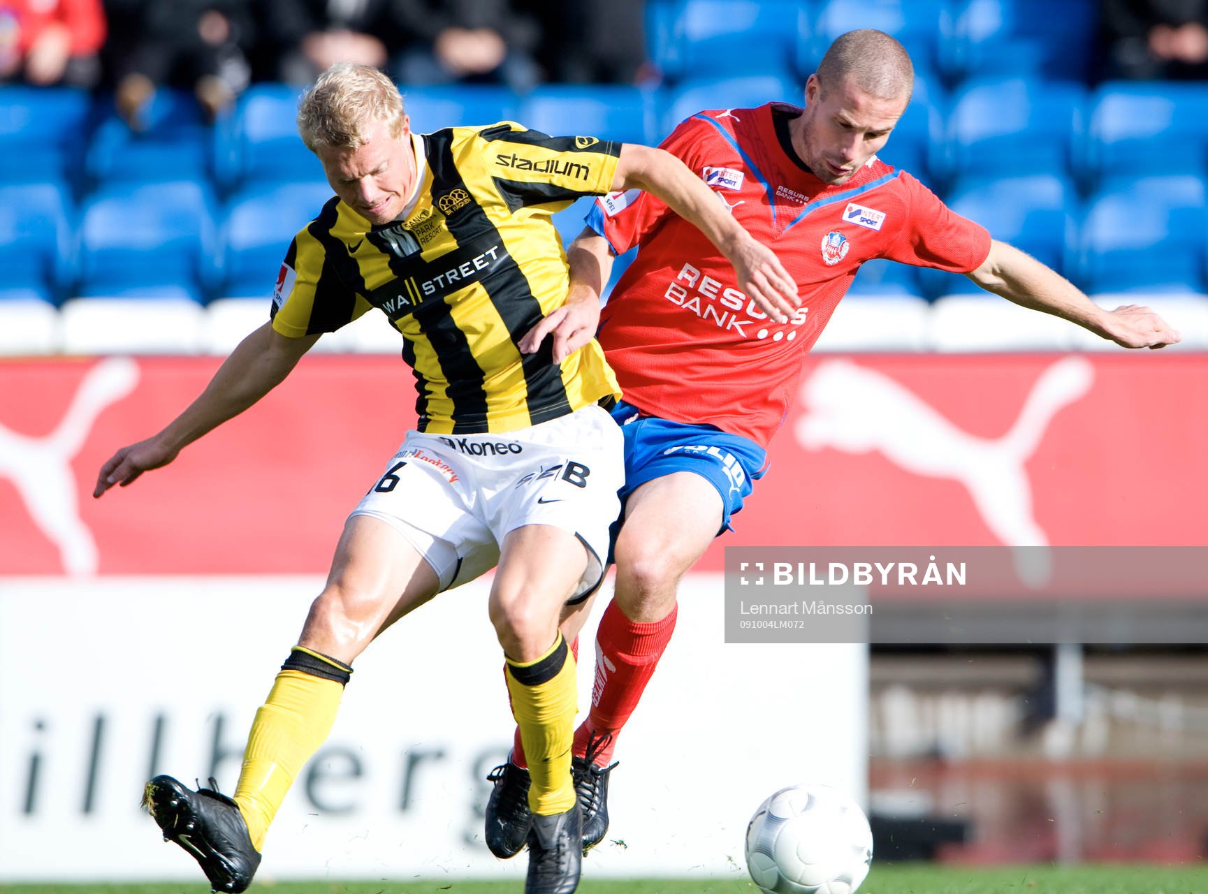 Marcus Jalegren mot Christoffer Andersson
