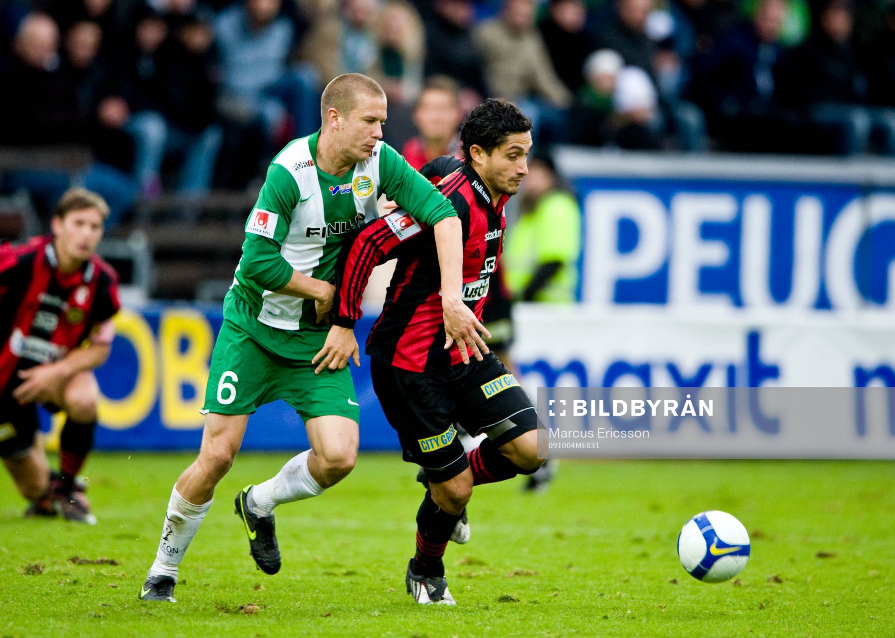 Patrik Gerrbrand, Hammarby och Pablo Pinones Arce,