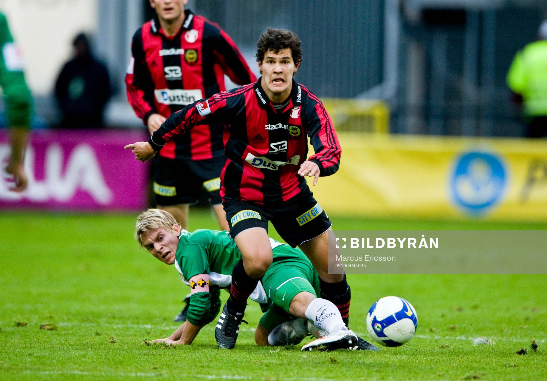 Emil Johansson, Hammarby och Mauricio Albornoz,