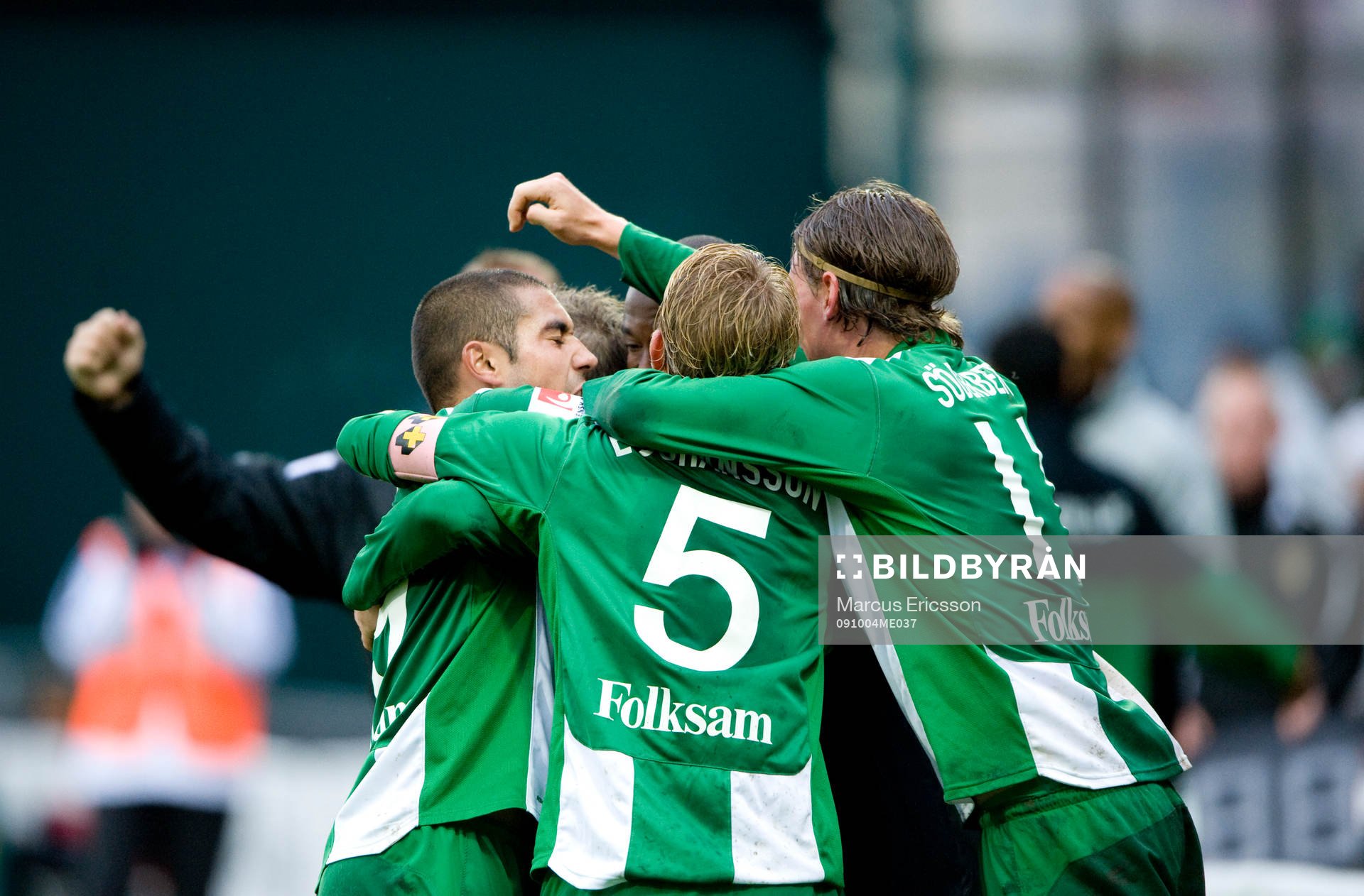 Jubel, glädje i Hammarby