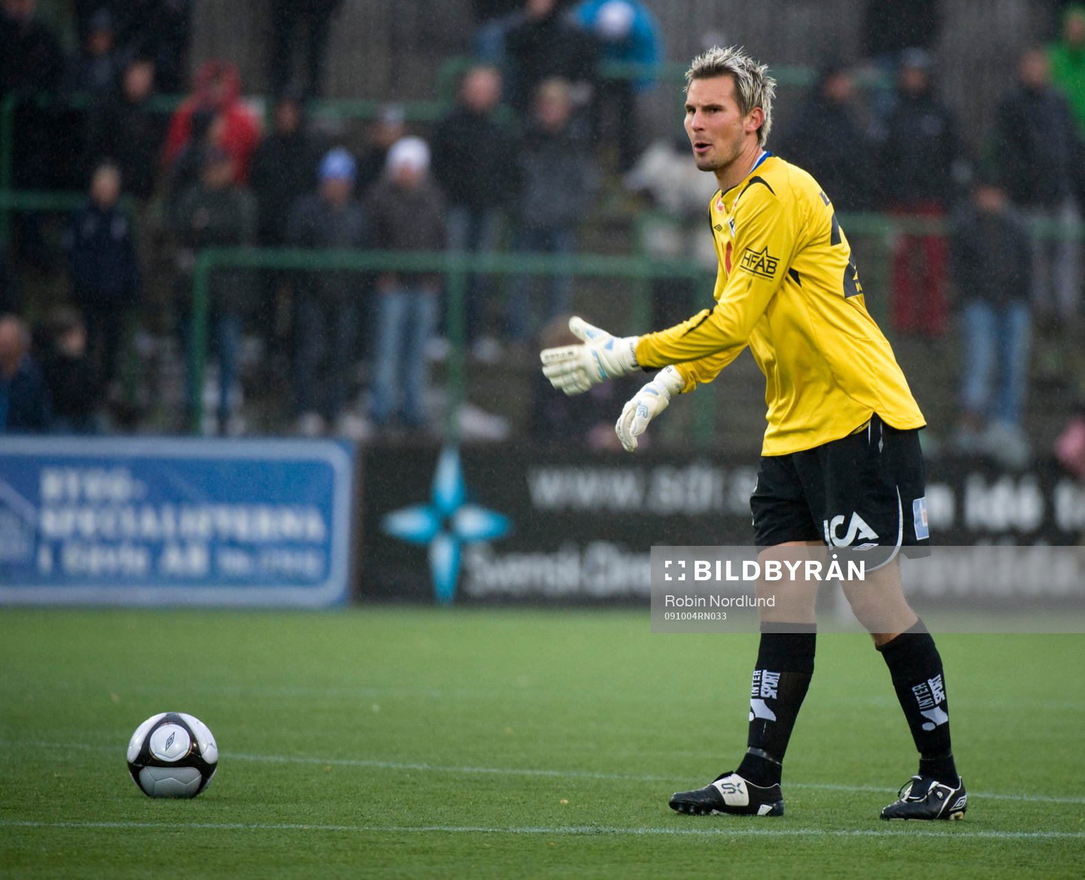 Magnus Bahne, Målvakt