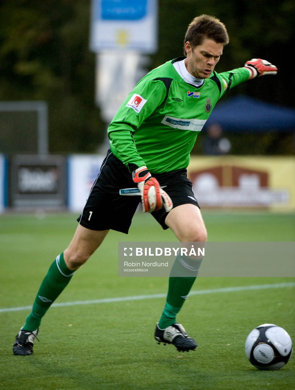 Mattias Hugosson, Målvakt