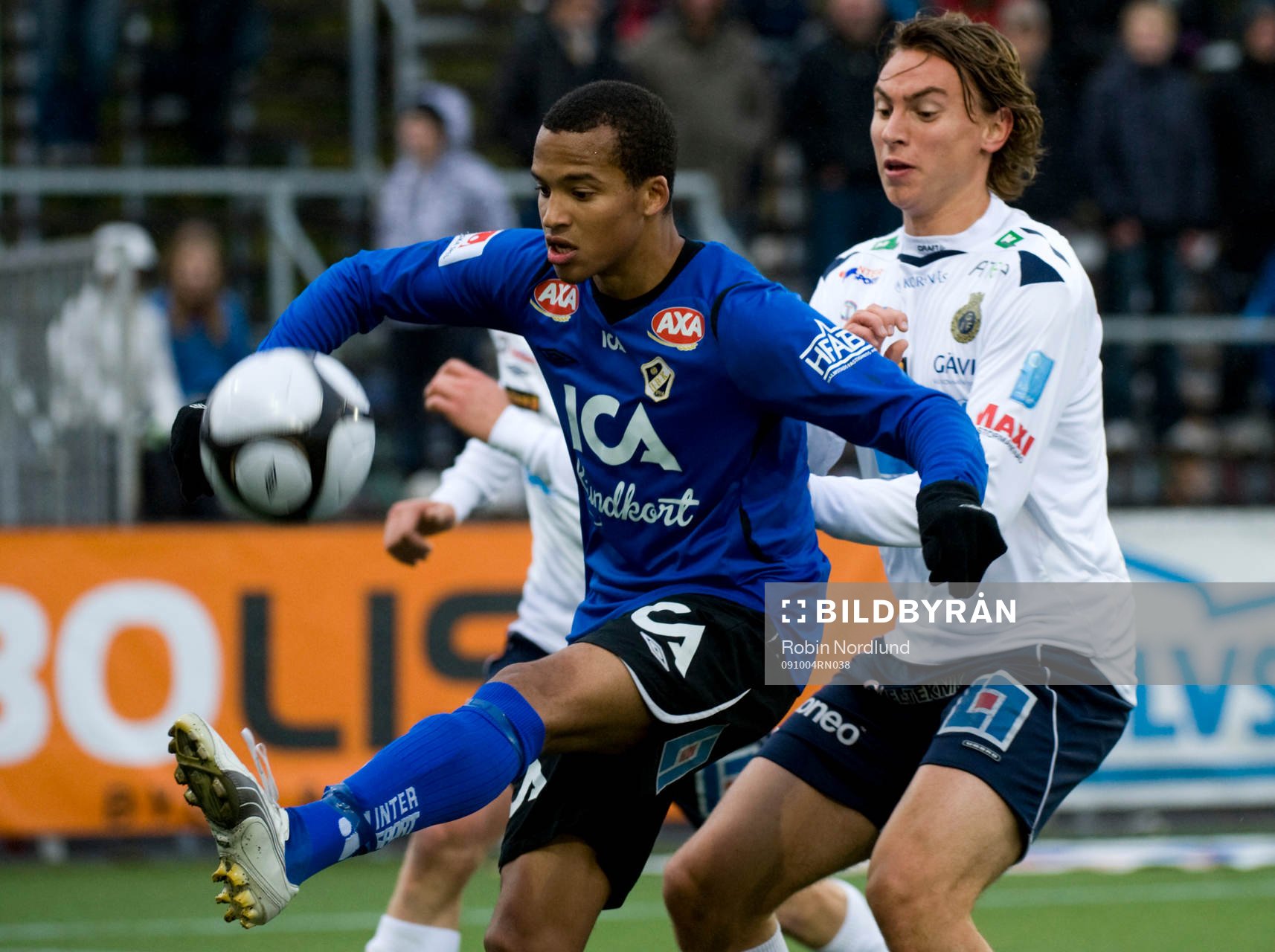Marcus Olsson, Halmstad och Marcus Hansson, Gefle