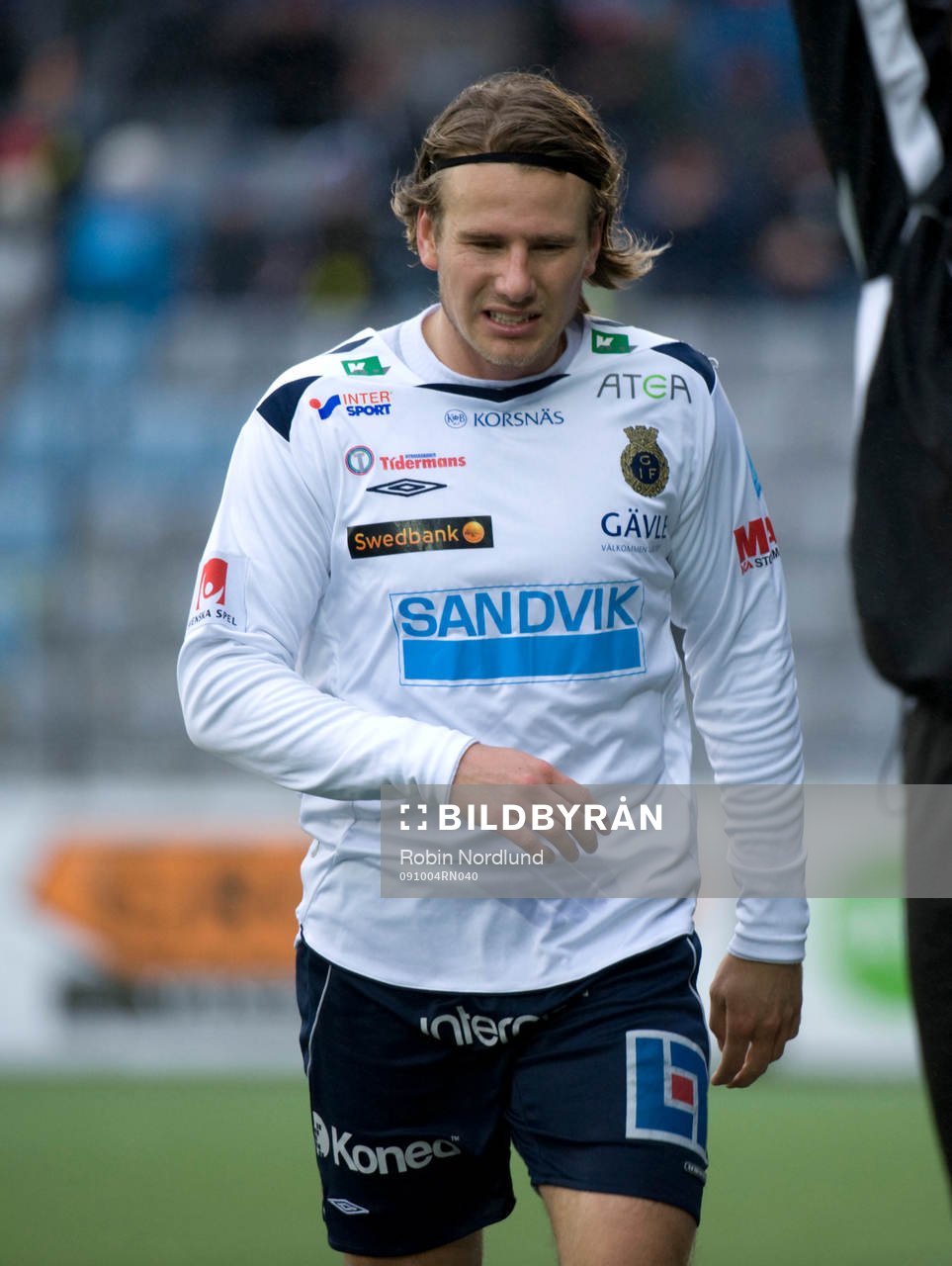 Daniel Westlin, blir utbytt