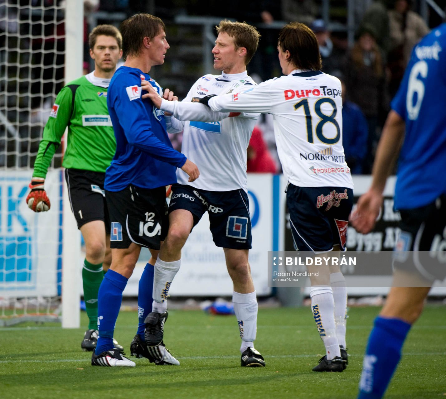 Tomas Zvirgzdauskas, Halmstad och Daniel Bernhardsson,