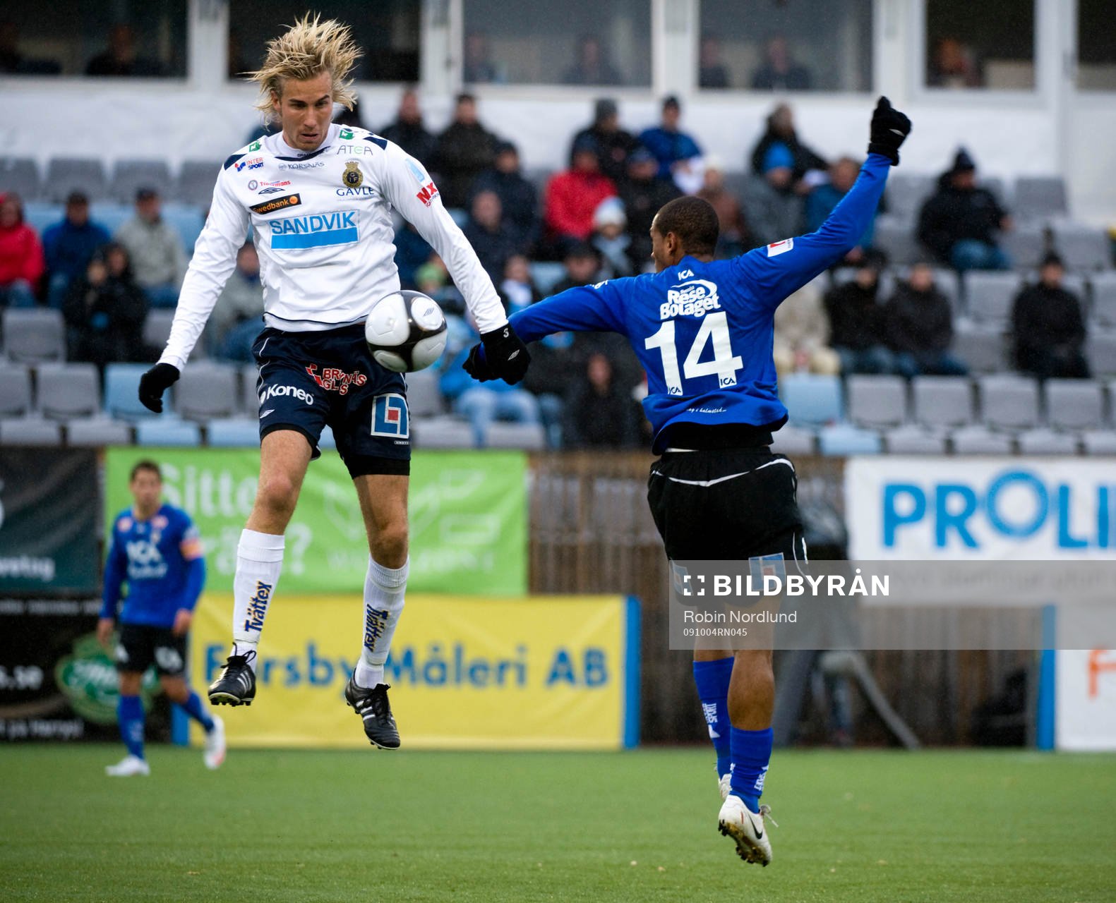 Daniel Theorin, Gefle mot Anselmo Nascimento, Halmstad