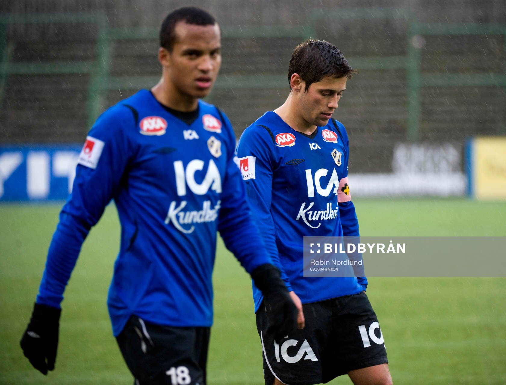 Marcus Olsson och Michael Görlitz, Halmstad depp när de