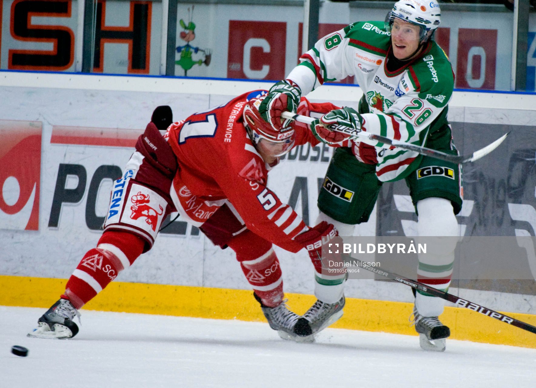Eric Beaudoin, Rögle och Anton Lander, Timrå