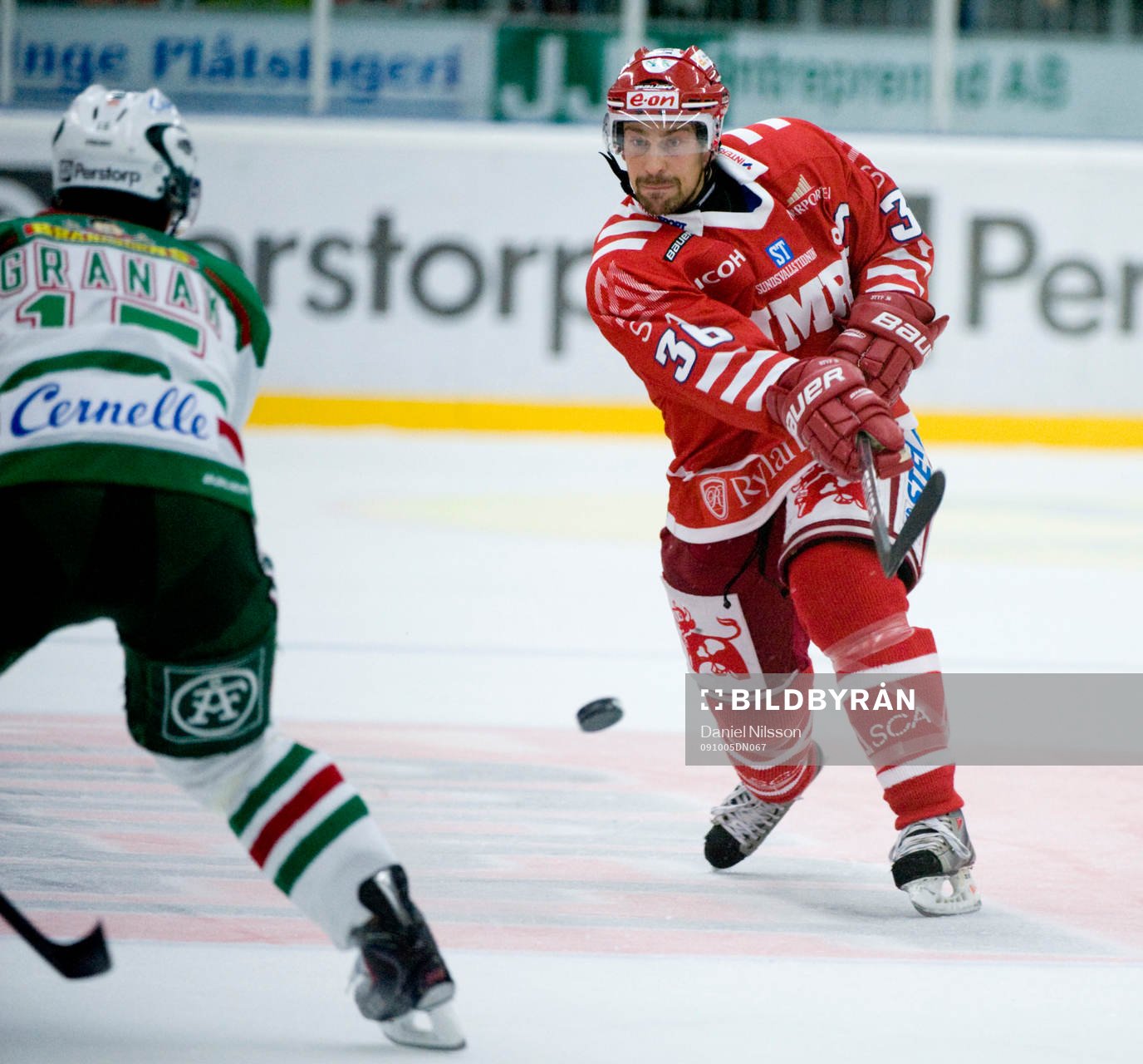Pär Styf, Timrå avlossar ett skott