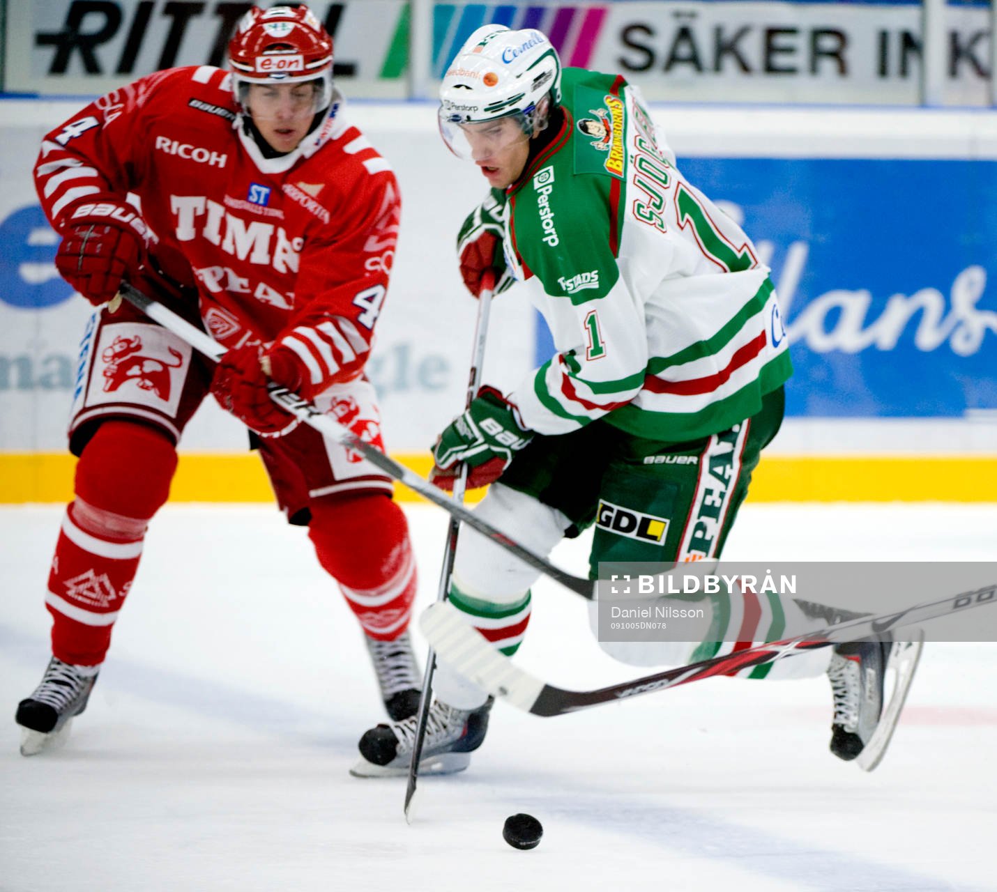 Mattias Sjögren, Rögle och Elias Granath, Timrå