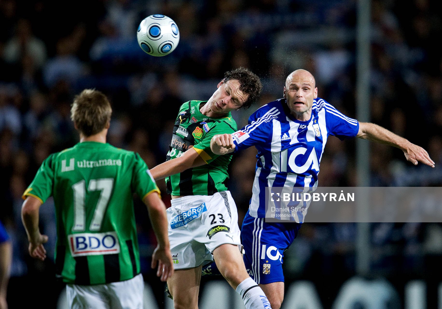 Thomas Olsson, IFK Göteborg, Eyjólfur Hédinsson, GAIS