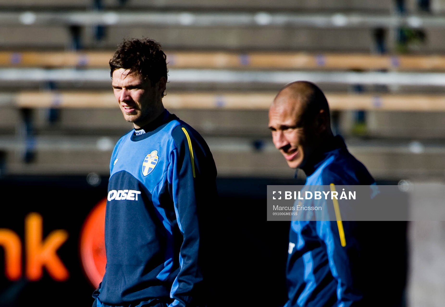 Marcus Berg och Henrik Larsson